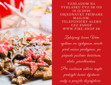 Naša prevádzka počas 